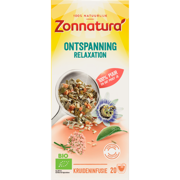 Zonnatura Bio Ontspanning Kruideninfusie 20 Zakjes - JUMBO