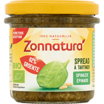 Zonnatura Bio Spinazie Spread - JUMBO