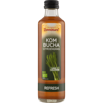 Zonnatura Biologische Kombucha Citroengras - JUMBO