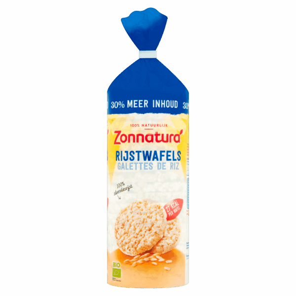 Zonnatura Rijstwafels naturel - PLUS