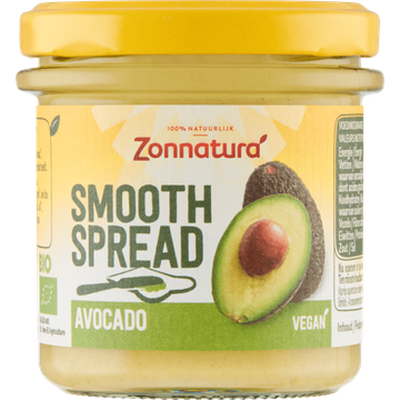 Zonnatura Smooth Spread Avocado - JUMBO
