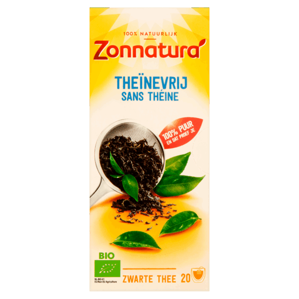Zonnatura Thee 100% theïnevrij - PLUS
