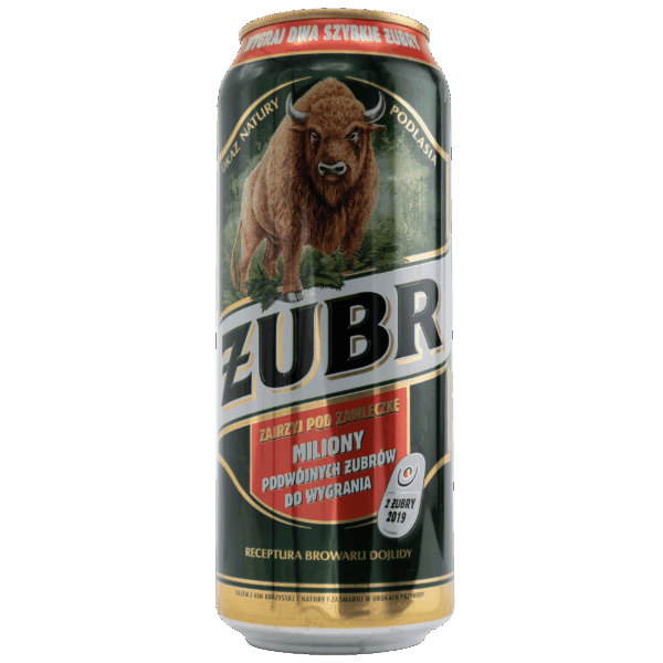 Zubr Bier 0.5l - PLUS