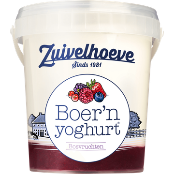 Zuivelhoeve Boer'n yoghurt® Bosvruchten - JUMBO
