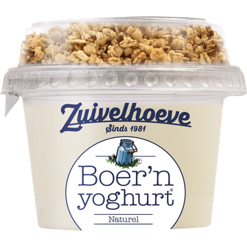 Zuivelhoeve Boer'n yoghurt® Naturel & Muesli - JUMBO