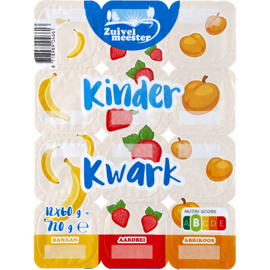 Zuivelmeester Kinderkwark fruit - Dirk