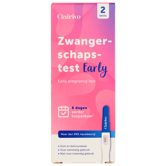 Zwangerschapstest early - Dirk