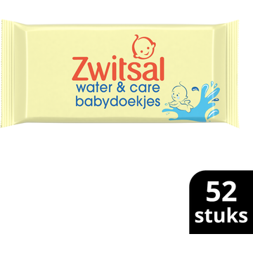 Zwitsal Billendoekjes Water & Care 52 Stuks - JUMBO