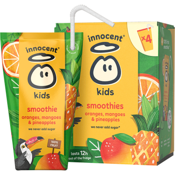 innocent kids smoothies oranges