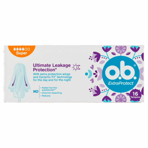 o.b. Extra Protect Super Tampons - PLUS